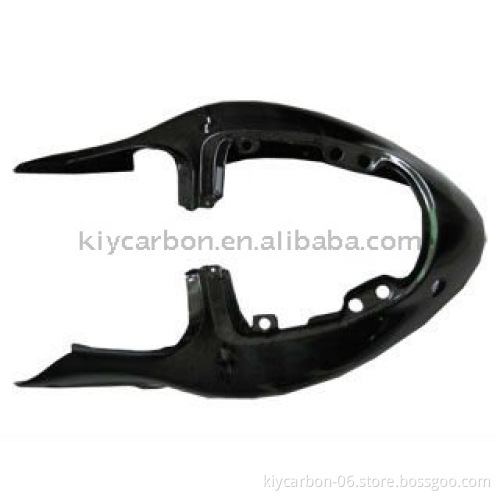 Carbon fiber seat section for Suzuki motorcycle
